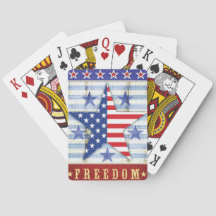For National Freedom Day Poster Poker Cards