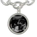 For New Mother First Ultrasound Sonogram Baby Bracelet at Zazzle