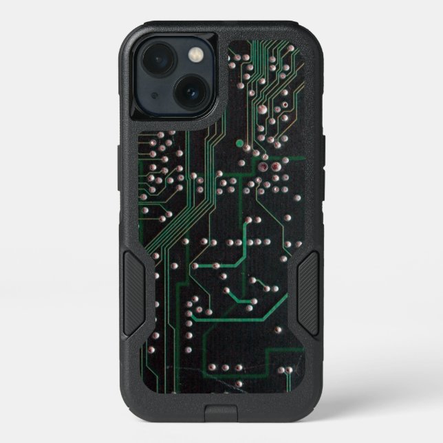 For Old Nerds Electronic Circuit Board Otterbox iPhone Case (Back)