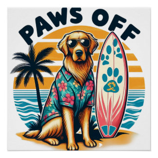 For only dog lover poster