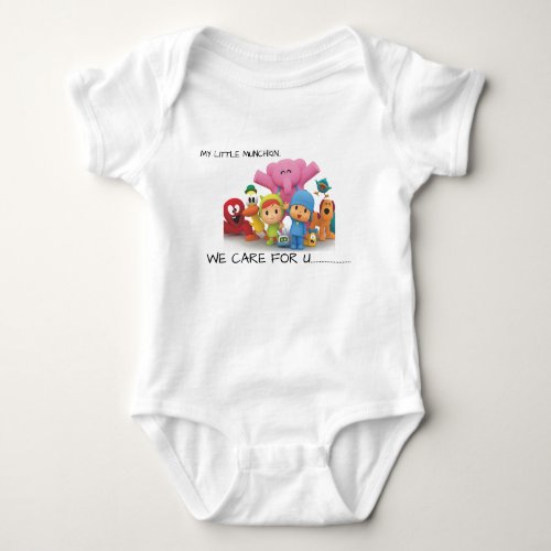 For our little munchkins baby bodysuit