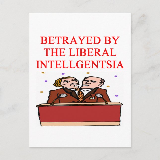 for outraged democrats; postcard (Front)