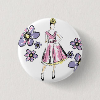 For Passion fashion Pinback Button