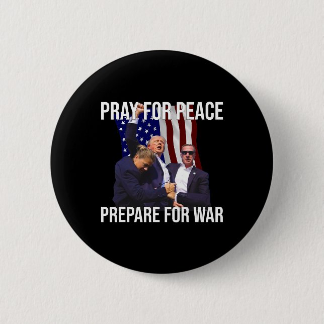 For Peace  Button (Front)