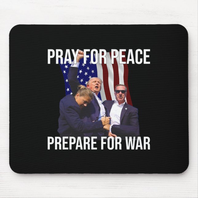 For Peace  Mouse Pad (Front)