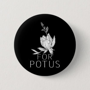 For Potus Harris 2024 Kamala Harris For President  Button