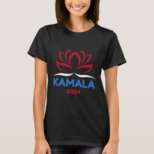 For President 2024 Sanskrit Lotus Design  T_Shirt