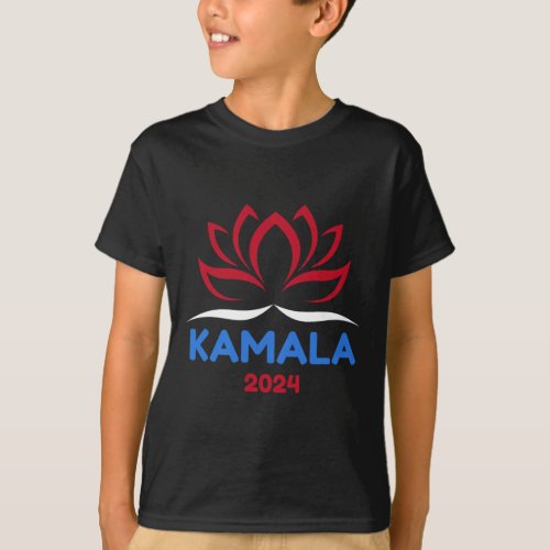 For President 2024 Sanskrit Lotus Design  T_Shirt