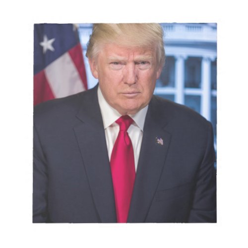 For President Donald Trump Fans Notepad
