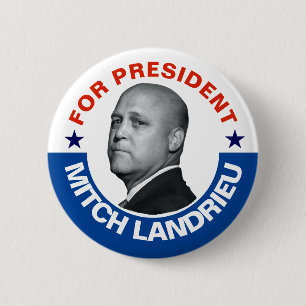 For President: Mitch Landrieu 2020 Button