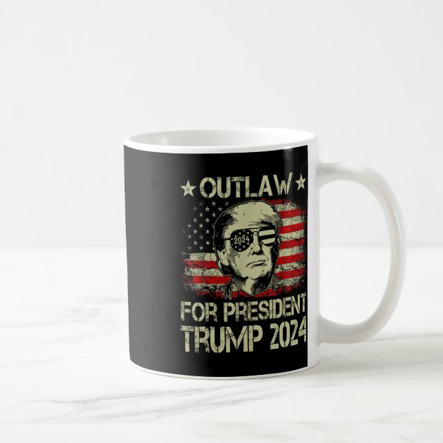 For President Trump 2024  Coffee Mug (Right)
