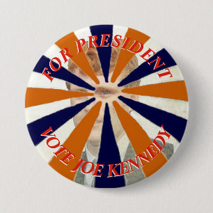 For President Vote Joe Kennedy Pinback Button