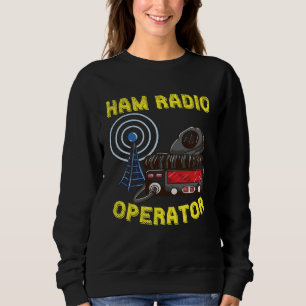 For Proud Ham Radio Operator  Ham Radio Dad Grandp Sweatshirt