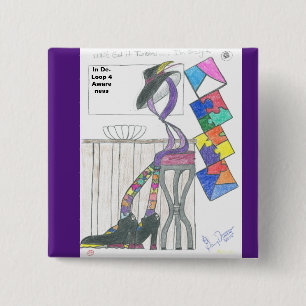 For purple and autism Awareness. Get in De-Loop Button