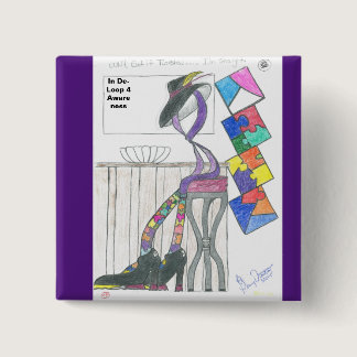 For purple and autism Awareness. Get in De-Loop Button