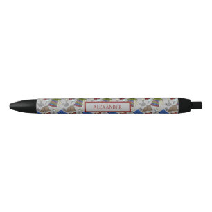 For Readers Mystery Novels Books Patterned Pen