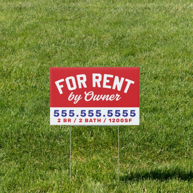 For Rent by Owner Sign (Insitu)