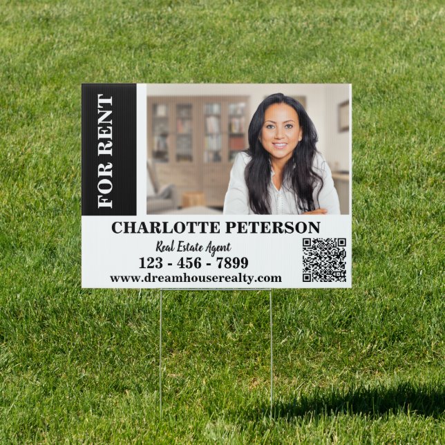 For Rent Real Estate Yard Sign (Insitu)