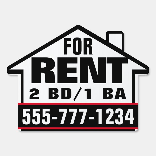For Rent  Sign (Front)
