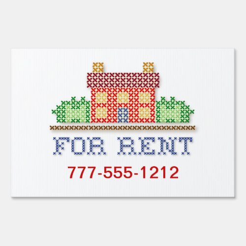 For Rent Yard Sign