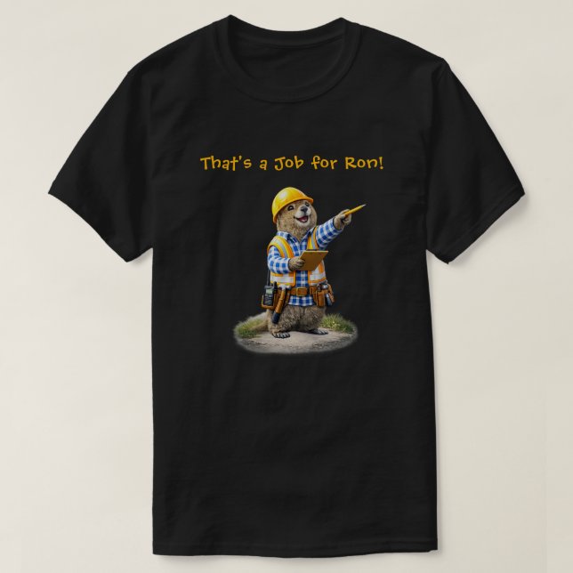 "for Ron" (1) T-Shirt (Design Front)