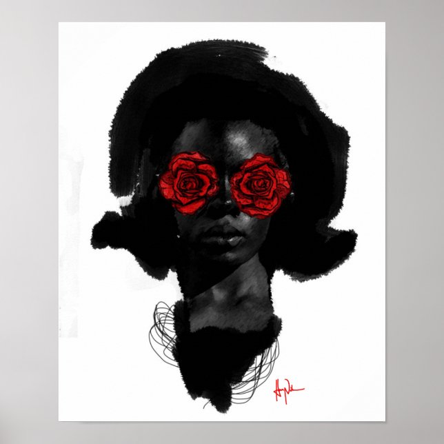 "For Rose Colored Girls" Poster (Front)