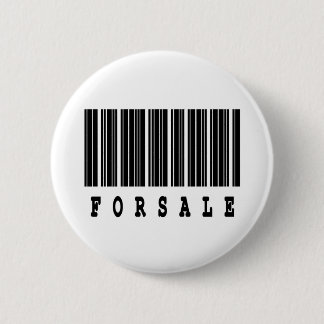 for sale barcode design pinback button