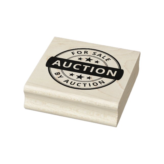 FOR SALE BY AUCTION RUBBER STAMP (Stamp)
