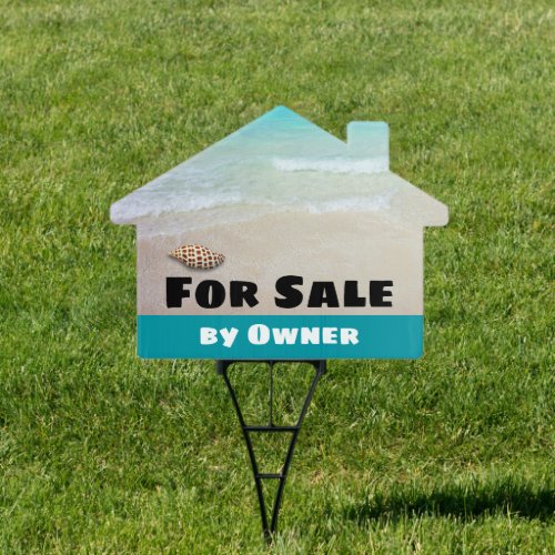 For Sale by Owner Beach Coastal House Sign