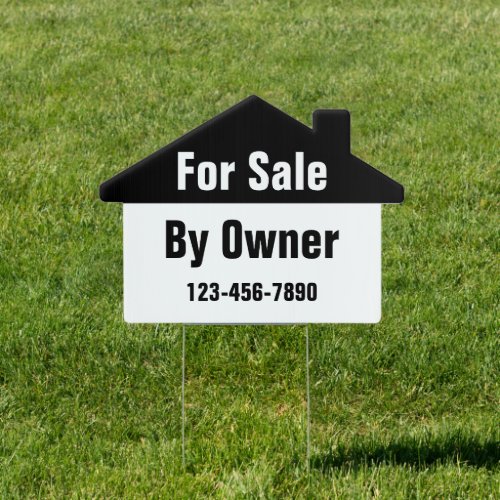 For Sale By Owner Phone Number Home Seller Sign