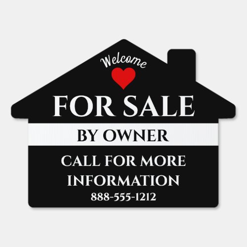 For Sale By Owner Real Estate House Sign