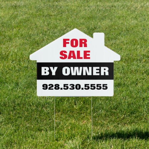 For Sale By Owner Real Estate Yard Sign