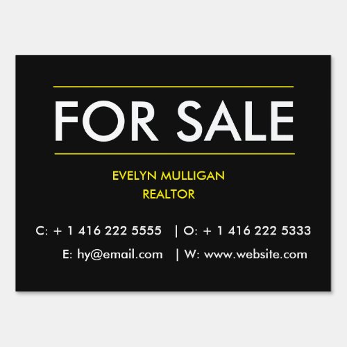 for sale by owner sign