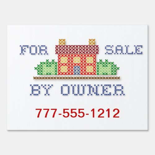 For Sale by Owner Yard Sign