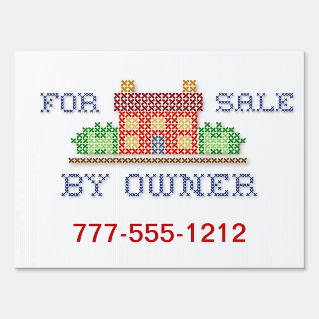 For Sale by Owner Yard Sign (Front)