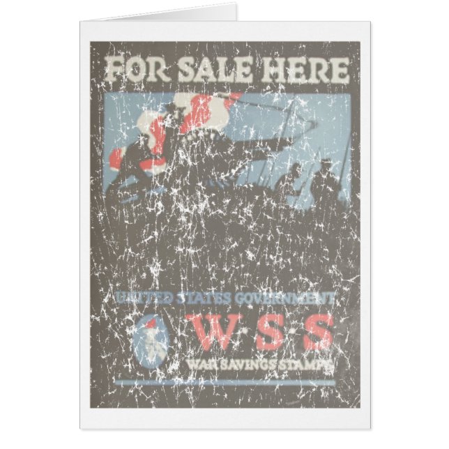For Sale Here - distressed Cards (Front)