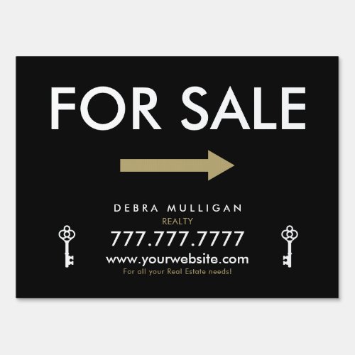  For Sale House Modern Real Estate Lawn Yard Sign