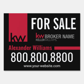 For Sale Keller Williams Yard Sign