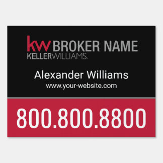 For Sale Keller Williams Yard Sign
