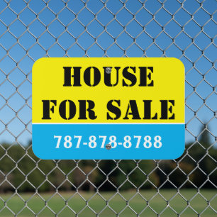 For Sale Property House Residence To Rent Metal Sign