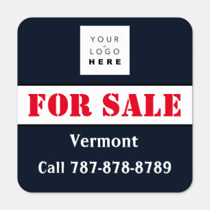 For Sale Real Estate AGENCY Property Logo Metal Sign