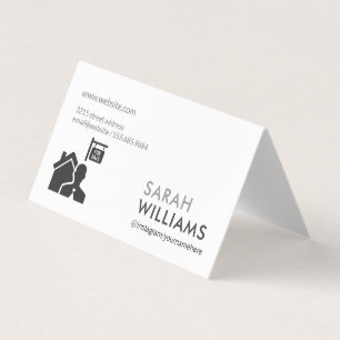 For Sale Real Estate Business Card