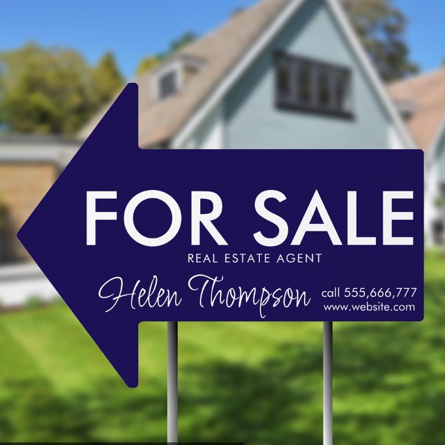 For Sale Real Estate Sign – Personalized Realtor  (Creator Uploaded)