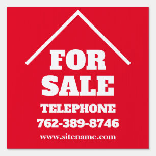 For Sale Real Estate Yard Sign