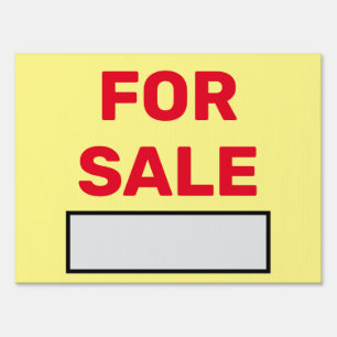 For Sale Sign 