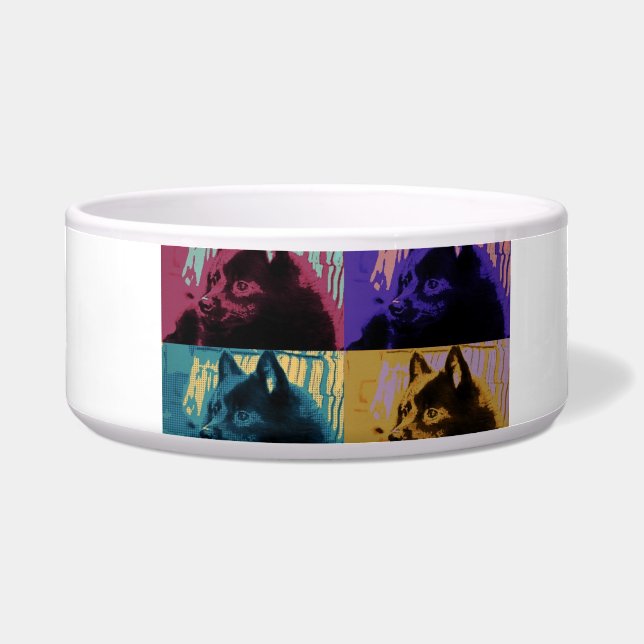 For Schipperkes Only! Bowl (Front)