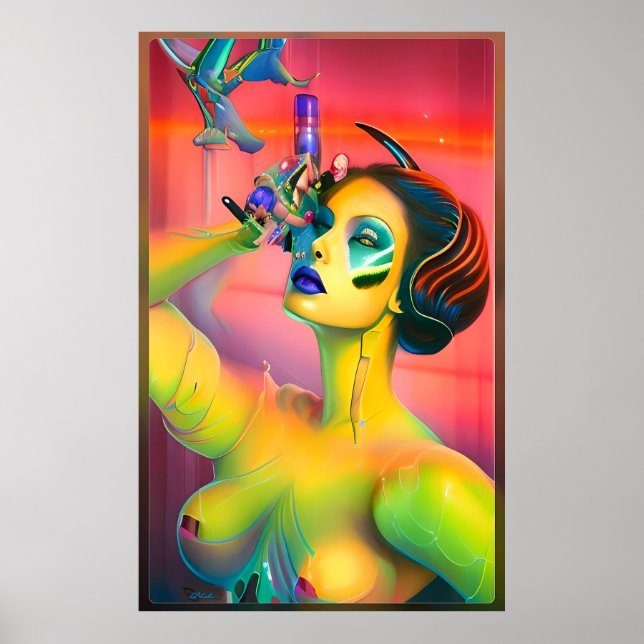 For Science Ken Gage Surrealism Poster (Front)