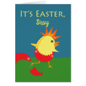 For Sister Custom Front Easter Get Crackin' (Front)