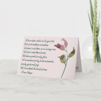 For Sister Sentimental Poem Pretty Pink Birthday