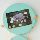 For Sister White Hydrangea Floral Birthday Card<br><div class="desc">Give your sister some love on her birthday with this floral themed greeting card that features the photo image of the delicate,  white flowers of Hydrangea aspera. Select your card finish style.</div>